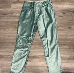 Lucky brand velvet mid rise jeans